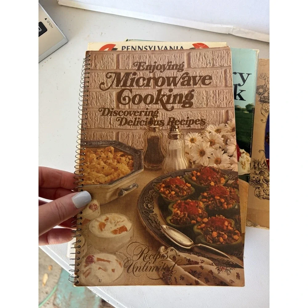 8‎ Vintage Spiral Cookbooks Campbell Country Cooking Dutch American Recipes